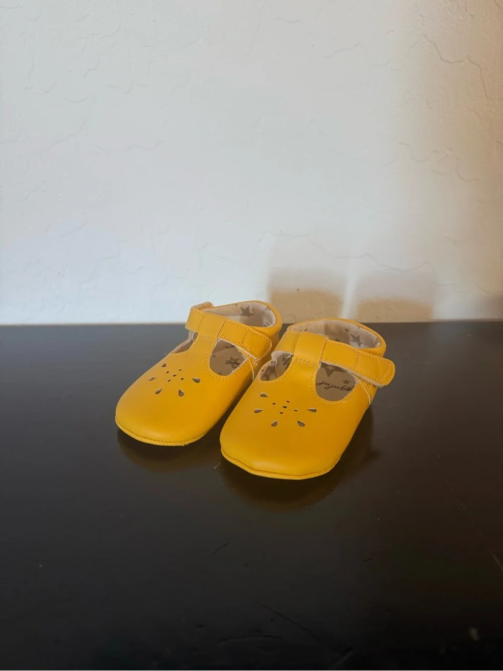 Jujube Eco Steps Mary Janes in Sunflower Yellow